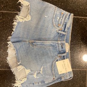 Abercrombie & Fitch Mom Short Mid Rise